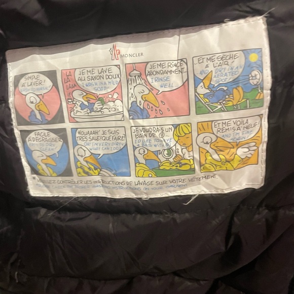 Women's MONCLER Aredhel Down Puffer Jacket Parka Coat Hooded . Size 0-XS - Picture 10 of 15